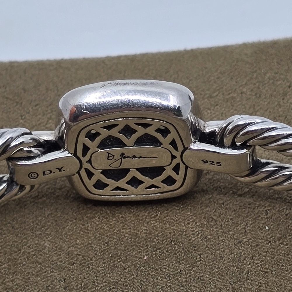 David Yurman Prasiolite & Diamond Albion Bracelet - Picture 5 of 11